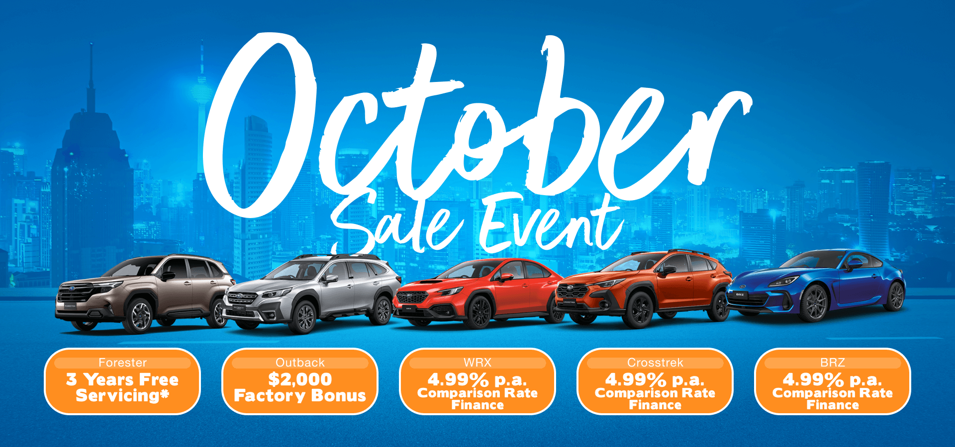 Subaru Gosnells - Sale on Now