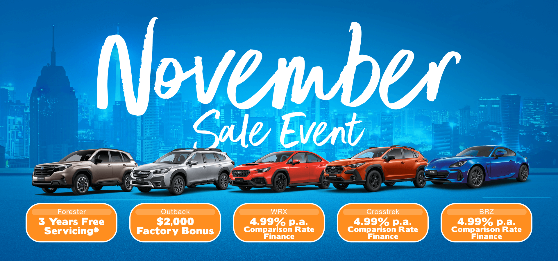 Subaru Gosnells - Sale on Now