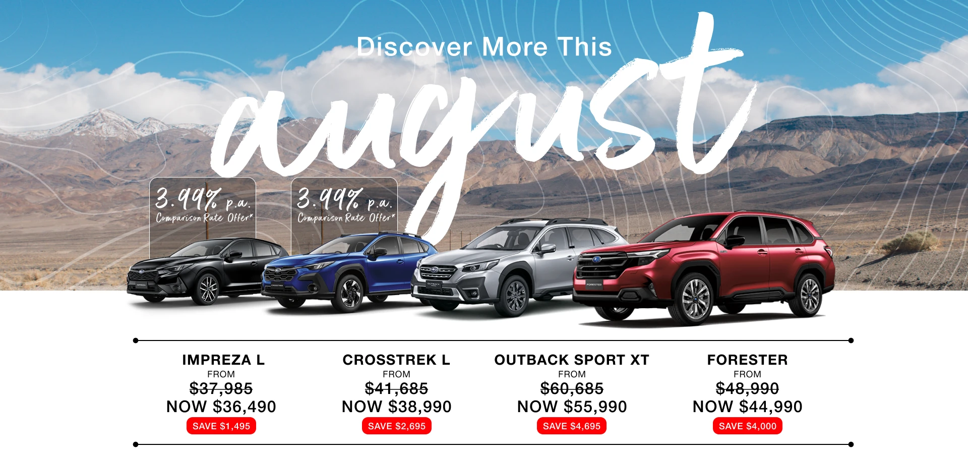 Subaru Gosnells - Sale on Now