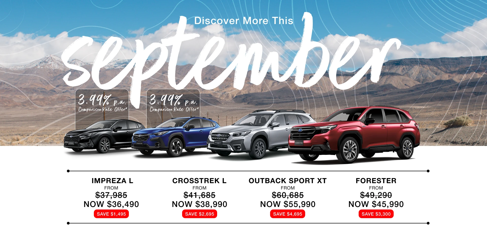 Subaru Gosnells - Sale on Now